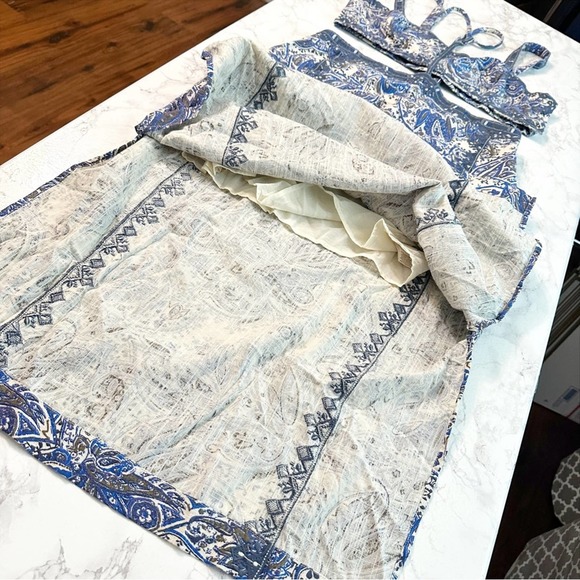 Free People Blue and White Floral Dress - Picture 15 of 16